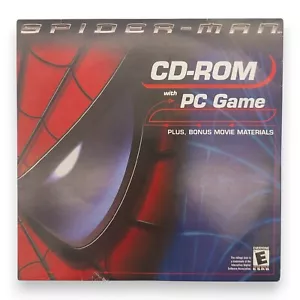 2002 Spider-Man CD-ROM w/ PC Game + Movie Materials Kelloggs Cereal Promo - Picture 1 of 7