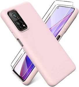 Coque Silicone TPU Rose + 2 Verres Trempes Pour Xiaomi 11T / 11T Pro Little Bou - Photo 1 sur 3