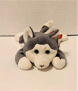 Retired Nanook TY Beanie Baby Rare Retired Original, P.E. Pellets. Hund 1996 - Bild 1 von 6