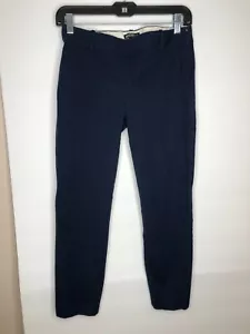 Jcrew Mercantile Damen Stretch marineblau Anzughose Karriere Größe 2 gebraucht, in einwandfreiem Zustand - Bild 1 von 9