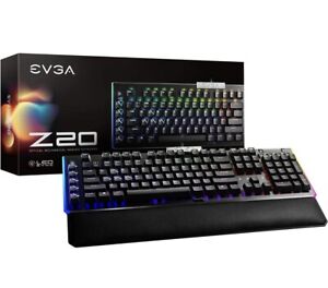 EVGA Z20 RGB optische mechanische schwarze Gaming-Tastatur