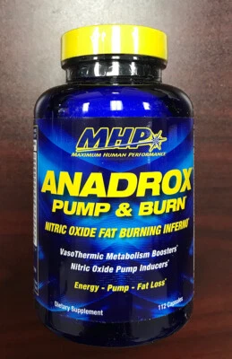 MHP ANADROX Pump & Burn Nitric Oxide Fat Burning INFERNO - 112 капсул  - Изображение 1 из 2