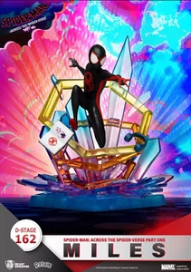 Marvel Spider-Man A.T.S Miles Morales D-Stage DS-162 Statue Beast Kingdom - Picture 1 of 5