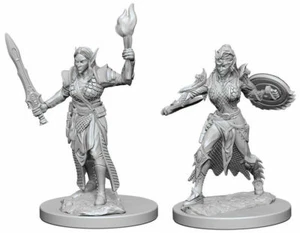 WZK72599 Pathfinder Deep Cuts Unpainted Miniatures: W1 Elf Female Fighter - Picture 1 of 1