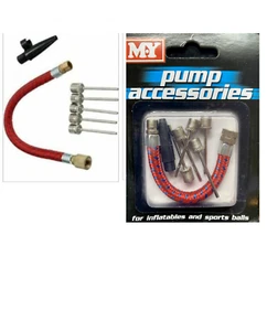 M.Y Universal Neumático Bomba Bola Bicicleta Agujas Bomba de Inflado Alta Velocidad Accesorios - Imagen 1 de 2