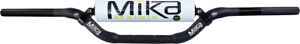 Mika Hybrid Mini High Bend Oversized 7-8in Handlebars White Honda CR85R 2003-07