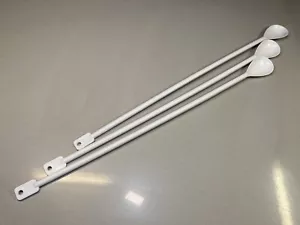 (3) Lot Home Beer Brewing Plastic Spoon 70cm long 27.5" Made in Canada - Picture 1 of 6