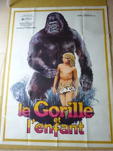 Le Gorille et l'enfant affiche movie poster cinema 120x160cm - Photo 1/14