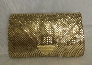 Vintage OROTON Gold Mesh Clutch Bag / Handbag, Made In West Germany - Picture 1 of 10