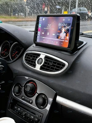 for Renault Clio 3 2005-2014 Android 15 Autoradio GPS Navi WIFI FM RDS DAB+ 64GB - Bild 1 von 4