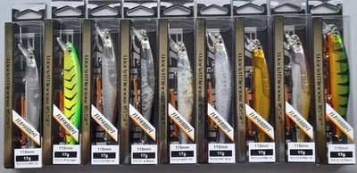 Shimano Bantam BT World Minnow Flash Boost 115mm 17g Wobbler schwebend 11,5cm - Bild 1 von 4