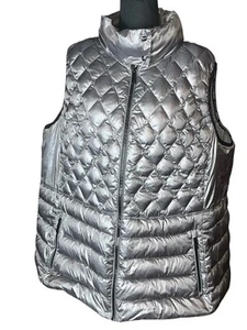 Calvin Klein Daunenweste Grau Performance Puffer 3X - Bild 1 von 17