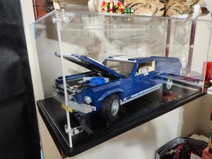 Car Display Case 15 x 8 x 7 Acrylic Clear Rack Model 1/18 Diecast Dustproof Box - Picture 1 of 21