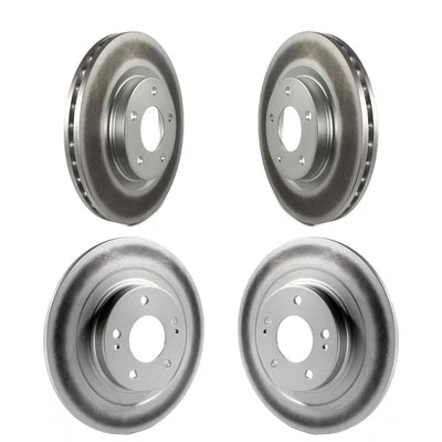 Front Rear Quiet Brake Rotors for Mitsubishi Outlander RVR 2013-2024 oe9J - Image 1 of 4