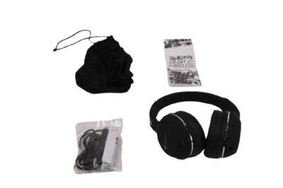 Skullcandy Hesh 2 Wireless Silver Black Windows 10 Bluetooth Headphones-UNTESTED - Image 1 of 4