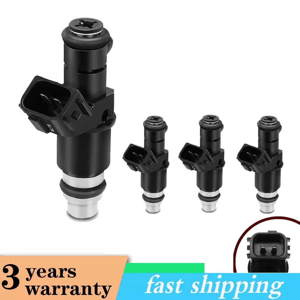 Inyector de combustible nuevo 4 piezas para Honda Civic 2006-2011 Fit 2009-2013 gasolina 16450RNAA01 Foto 1 de 4