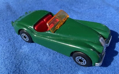 1984 MATCHBOX Superfast #57 JAGUAR XK 120 Orange Windscreen. 1:64 Die-cast model - image 1 of 3