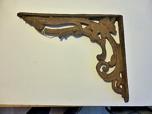 regalwinkel antik, gusseisen , frankreich um 1900 - Bild 1 von 6