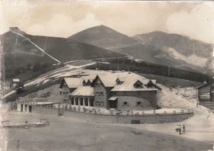 Cartolina Terminillo  Albergo C.I.T Animata Viaggiata 1957 - Foto 1 di 1