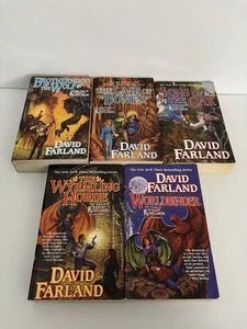 David Farland The Runelords Fantasy Paperback Books 2 4 5 Worldbinder Wyrmling - Imagen 1 de 6