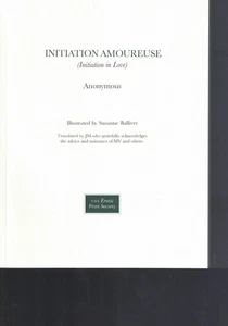 Initiation Amoureuse - Erotic Print Society - 1994 First Edition = boxed - Bild 1 von 4