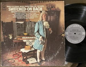 WALTER CARLOS / WENDY CARLOS Switched-On Bach - 1969 1st Press Columbia LP - EX - Foto 1 di 4