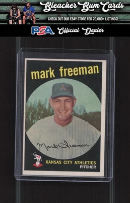 1959 Topps 532 Mark Freeman Rookie - Image 1 of 2