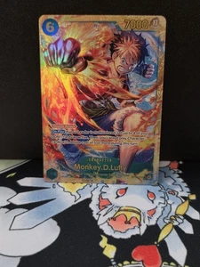 Monkey.D.Luffy SEC OP13-118 Carrying On His Will One Piece TCG - Picture 1 of 2