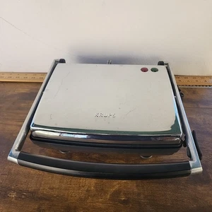 Krups PANINI Sandwich Maker Grill Press #FDE3 Kitchen Appliance Tested - Picture 1 of 13