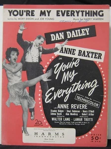 You're My Everything - Mort Dixon, Joe Young & Harry Warren - Partituras 1931 - Imagen 1 de 3