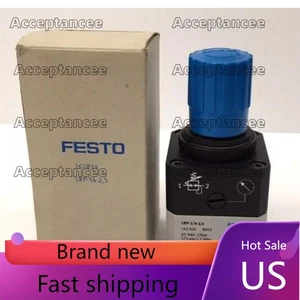 US FREE TAX Nuevo REGULADOR DE PRESIÓN DE PRECISIÓN FESTO LRP-1/4-2,5 162834 #311185 - Imagen 1 de 10