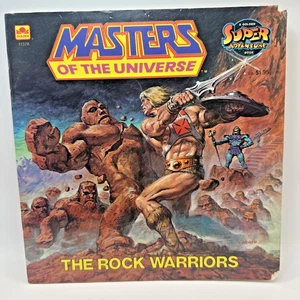 Masters Of The Universe The Rock Warriors 11378 Golden Book 1985 He-man MOTU de colección - Imagen 1 de 10