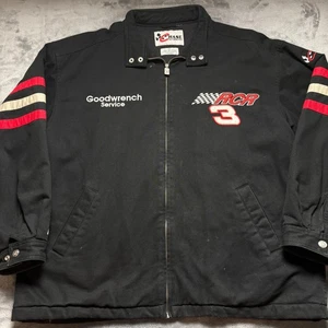 Vintage Goodwrench Service Jacket Mens XL Black Chase Authentics NASCAR - Picture 1 of 7