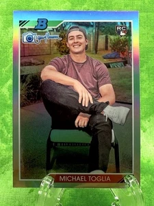 Michael Toglia - 2023 Bowman's Best #92RJ-6 1992 Bowman by Randy Johnson Rockies - Picture 1 of 11