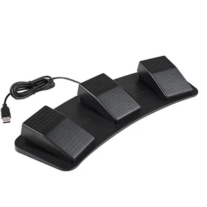 USB-Dreifach-FußSchalter-Controller-Taste, Individuelles Tastatur-Gaming-Mu9242 - Bild 1 von 7