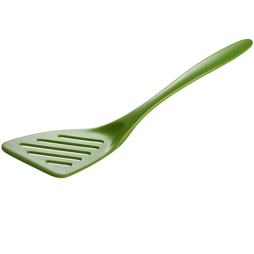 Gourmac 12.5" Melamine Slotted Turner Lime Green (3541GR)