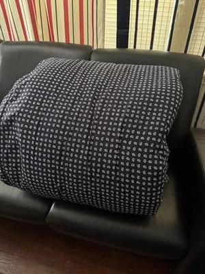 Chaps Ralph Lauren Full/ Queen Comforter Navy Blue Paisley 100% COTTON - Image 1 of 4