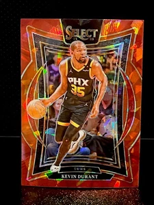 Panini Select 2024-25 - Kevin Durant #51 - Concourse - Red Cracked Ice Prizm - Imagen 1 de 2