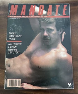 Mandate Vintage Gay Magazine November 1982 - Imagen 1 de 1