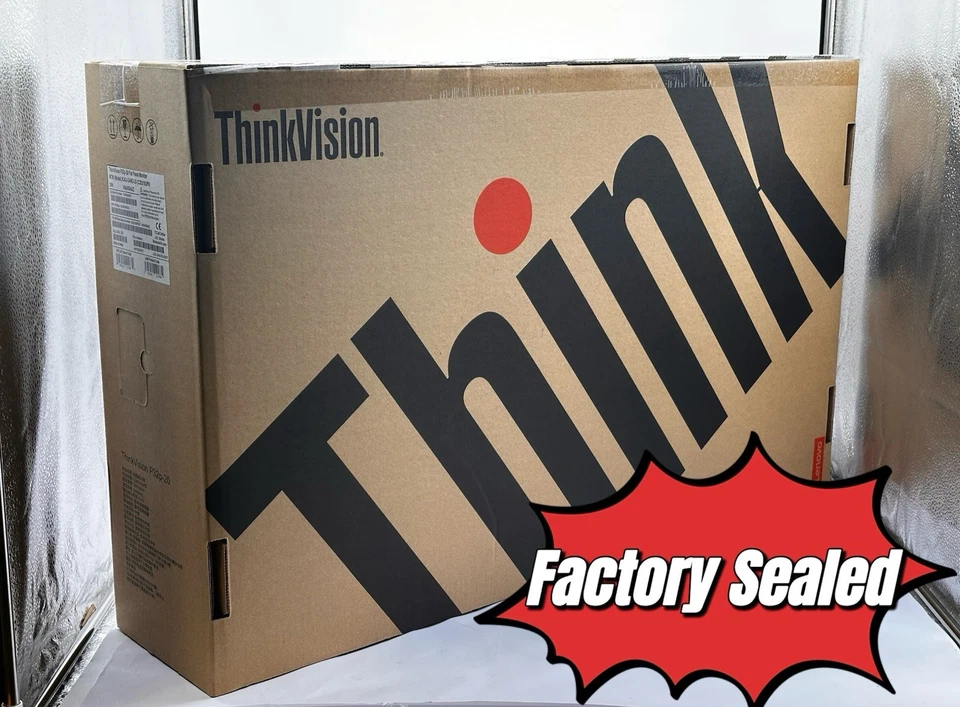 Lenovo ThinkVision P32P-20 31.5 in LED Monitor - Factory Sealed - Image 1 of 4