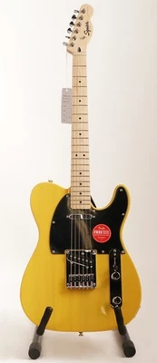 Squier Sonic Telecaster, Maple Fingerboard, Black Pickguard, Butterscotch Blonde - image 1 of 4