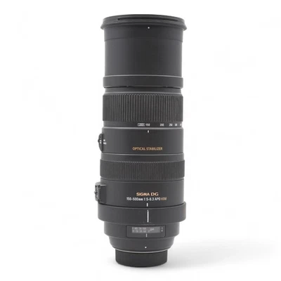 Objetivo Tele Sigma OS DG 150-500Mm 150-500 Mm APO HSM 1:5-6.3 - Nikon AF - Imagen 1 de 4