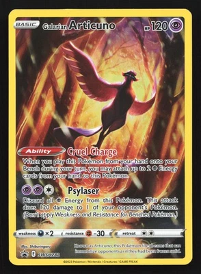 Galarian Articuno SWSH282 Sword & Shield Black Star Promo Pokemon Card - Image 1 of 2