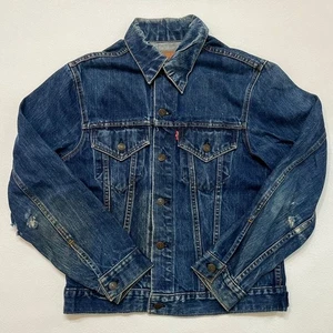Levi's 70505-0214 70s Trucker Jacket Size 40 USA Made Denim Vintage JP - Picture 1 of 9