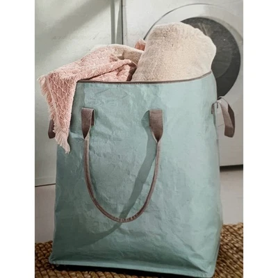 Bolsa de almacenamiento enrollable plegable Brightroom verde azulado 24 x 20 x 16 portátil nueva sin etiquetas Foto 1 de 4