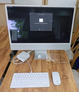 Apple iMac M1 (2021) | 256GB SSD, 8GB RAM, 24" | Silver | Very Good Condition - Picture 1 of 7