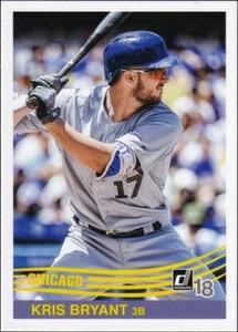 2018 Panini Donruss Variation Blank Back #228 - Kris Bryant - Picture 1 of 2
