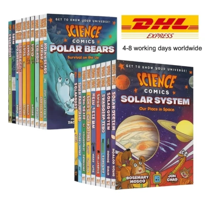Science Comics Series : Get to Know Your Universe 30 Books Complete Set Kids DHL - Image 1 of 4
