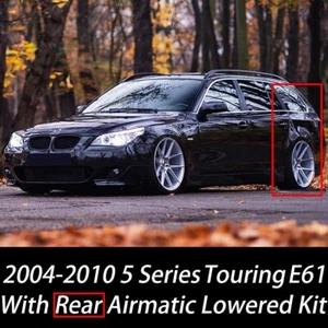 For BMW 5 Series Touring E61 Adjustable Rear Airmatic Lowering Links Kit Rod M5 - Picture 1 of 7