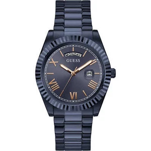 Orologio Uomo GUESS CONNOISSEUR GW0265G9 Bracciale Acciaio Blu - Foto 1 di 5